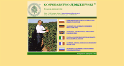 Desktop Screenshot of gosp-jedr.pl